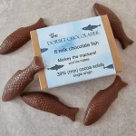 Fine quality chocolate fish - chocolate mackerel