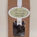 Turkish delight in dark chocolate - 72% Ecuadorian chocolate - Orange Turkish delight