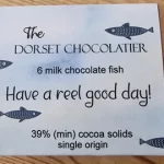 fine milk chocolate fish - have a reel good day