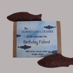 fine milk chocolate fish - birthday fishes
