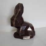 Dark chocolate bunny