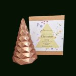 Milk Chocolate Christmas tree with honeycomb clusters