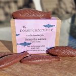 fine milk chocolate fish - Sydney the salmon