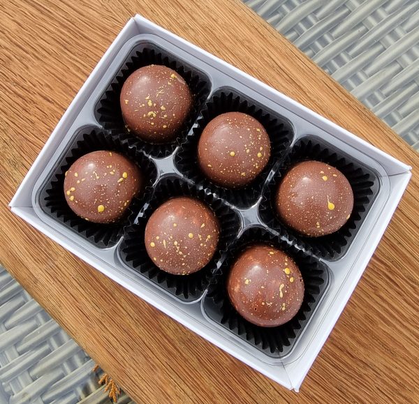 Milk chocolate honeycomb bon bons